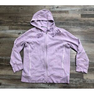 Tommy Bahama Womens Large Purple Full Zip Hoodie Sweatshirt